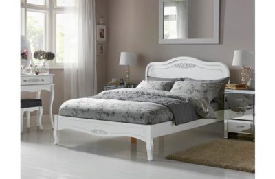 Collection Sophia Kingsize Bed Frame - Ivory